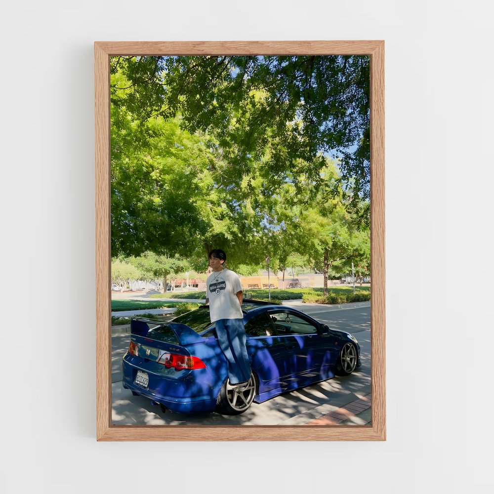 Poster Street Style Blue – affiche Acura (vue 4)